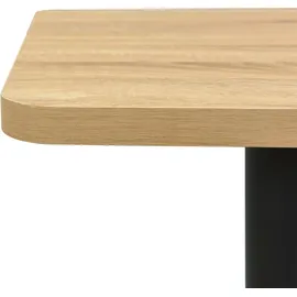 vidaXL Bistrotisch Eichefarben 50x50x107 cm - vidaXL