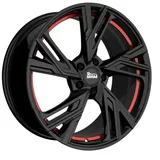 mam wheels MAM Rs5 black painted red inside 7.5x17 ET45 - LK5/108 ML72.6 Alufelge Schwarz