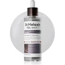 dr.melaxin Peel Shot Exfoliating Black Rice Ampoule 80 ml