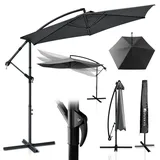 Juskys Brazil Ø 300 cm dunkelgrau