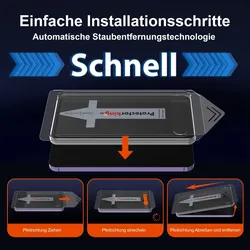 1x 9H Panzerglas für Samsung Galaxy S23 3D KLAR Auto-Dust-Eliminierung echtes Tempered Glass Schutzglas Displayschutz Schutzfolie Screen-Protector