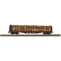 PIKO Stammholztransportwagen Roos-t642 mit Holzladung 24610 H0
