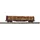 PIKO Stammholztransportwagen Roos-t642 mit Holzladung 24610 H0