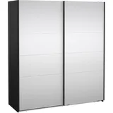 Tvilum Schiebetürenschrank Catania 179 x 201 x 67 cm Schwarz
