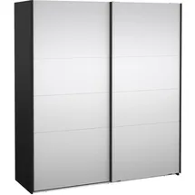 Tvilum Schiebetürenschrank Catania 179 x 201 x 67 cm Schwarz