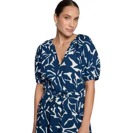 Zero Maxikleid Blau/Cream 38