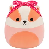 Squishmallows SQVA01183 - Rostam der Dachs 19 cm, offizielles Jazwares Plüsch, superweiches Kuscheltier