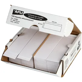 Agipa Adressetiketten 115497 Gelb 140 x 40 mm 1 Blatt