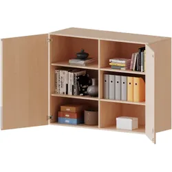 Aufsatzschrank für ErgoTray Serie, 3 Ordnerhöhe - Serie evo180