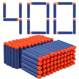 VCOSTORE Nerf Pfeile - 400 Stück Nerf Darts Nerf Munition Pfeile Dart Bullets Refill Darts Foam Pfeile für N-Strike Elite Blasters Series