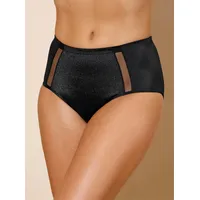 NATURANA Curve Hugger High Waist Brief schwarz, Polyamid, 46
