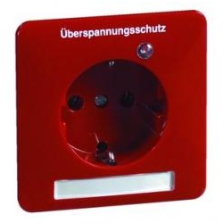 Peha Standard - ÜS-Steckdose SCHUKO, rot