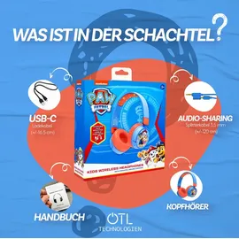 OTL Paw Patrol Kinder-Kopfhörer Blau