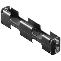 goobay Batteriehalter 4x Mignon Druckknopf 110x26x16mm