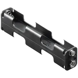 goobay Batteriehalter 4x Mignon Druckknopf 110x26x16mm
