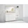 XORA Garderobenpaneel Weiß, Eiche Artisan, 45x169x28 cm, Aufhängemöglichkeit, Garderobe, Garderobenpaneele, Garderobenpaneele