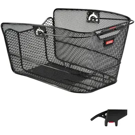 KLICKfix Citymax Fahrradkorb schwarz