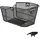 KLICKfix Citymax Fahrradkorb schwarz