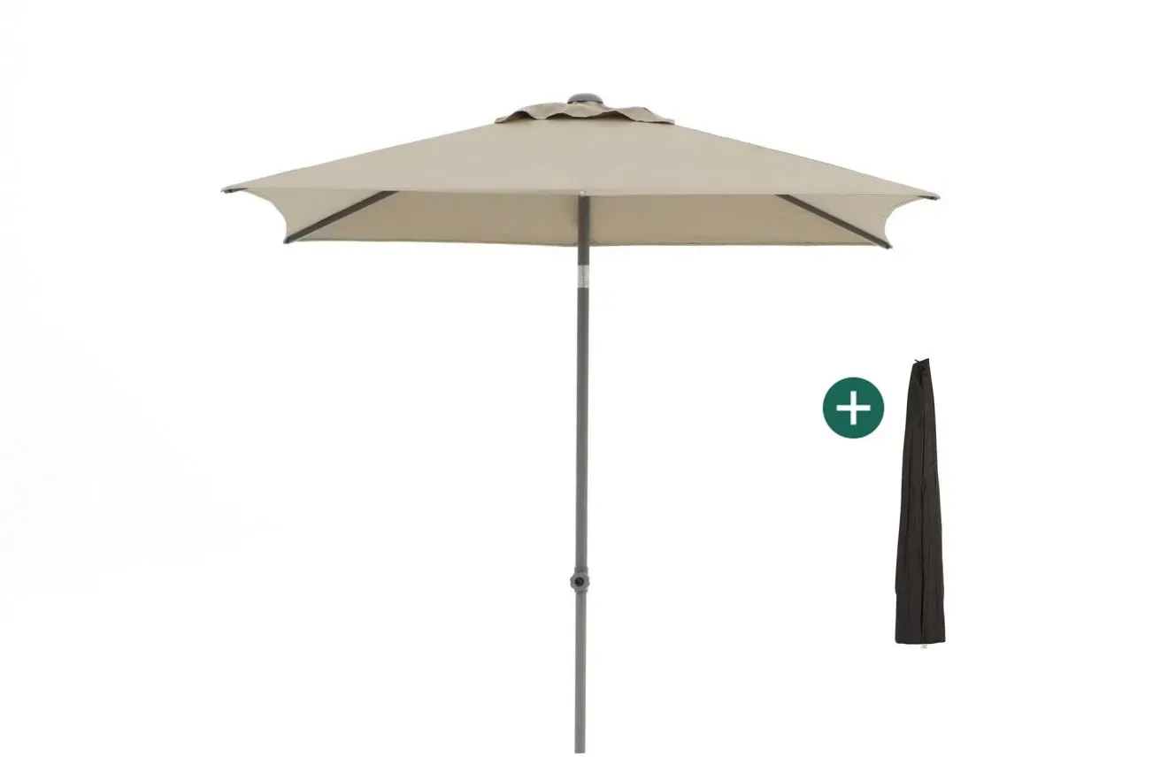 + 10 % Kassenrabatt | Shadowline Push-up Sonnenschirm 210x150 cm