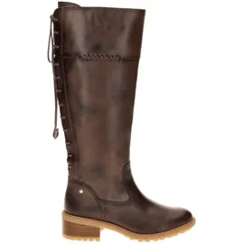 PIKOLINOS Medina Schaft Stiefel braun caoba Schaft-Schnürung für Damen, braun, Größe 36 EU