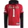 adidas Sportsweatshirt Sweatshirt rot/schwarz/weiß XS