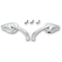 Highsider Spiegel PHOENIX 2 verchromt, Silber