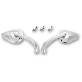 Highsider Spiegel PHOENIX 2 verchromt, Silber