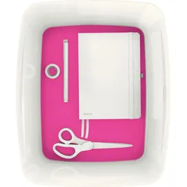 Leitz MyBox Aufbewahrungsbox 38,5 x 31,8 x 19,8 cm 1-tlg. weiß/pink