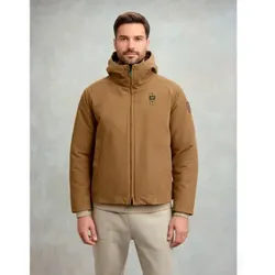 Blauer für Herren. 25WBLUC11351 Braune Samtjacke mit Schraffur (M), Lässig, Polyester