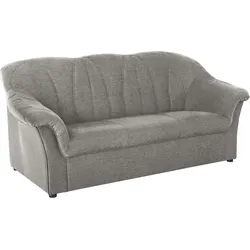 3-Sitzer DOMO COLLECTION "Pegnitz", grau, B:185cm H:82cm T:82cm, 100% Polyester, Sofas