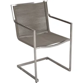Garden Pleasure Garten-Essgruppe SIENNA 5-tlg. Grau