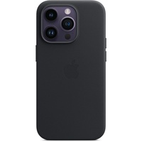 Apple Leder Case mit MagSafe für iPhone 14 Pro Mitternacht