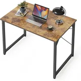 LuxusKollektion Schreibtisch Kleiner Schreibtisch 80x40x75 cm Industrie Vintage Metallgestell