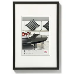 walther + design Chair Aluminium Bilderrahmen 13x18 cm SCHWARZ