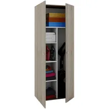 VCM Mehrzweckschrank Vandol 70 x 178 x 40 cm braun