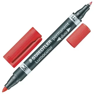 Staedtler Lumocolor duo rot