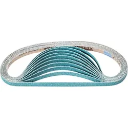 Zirkon Schleifband BA 12x610mm Z40 für hohen Abtrag mit Bandschleifer