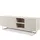 [en.casa] Boxholm Lowboard 160 x 30 x 56,5 cm Sandfarben Metall/Spanplatte