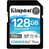 Kingston SDXC Canvas Go! Plus 128 GB Class 10 UHS-I V30