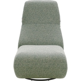 Domo Collection Sessel »Sonner, wahlweise mit Swivelfunktion«, Um 360 Grad drehbar, Rücken aufstellbar grün