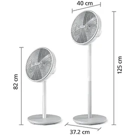 Philips CX2550 0 cm Standventilator Weiß