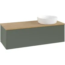 Villeroy & Boch Waschtischunterschrank 120 x 36 x 50 cm Eiche Matt
