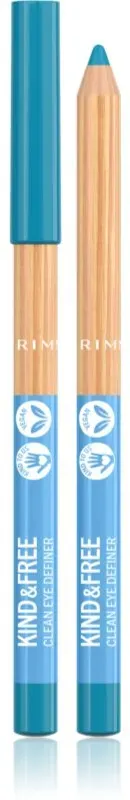 Rimmel Kind & Free Eyeliner mit intensiver Farbe Farbton 6 Anime Blue 1,1 g