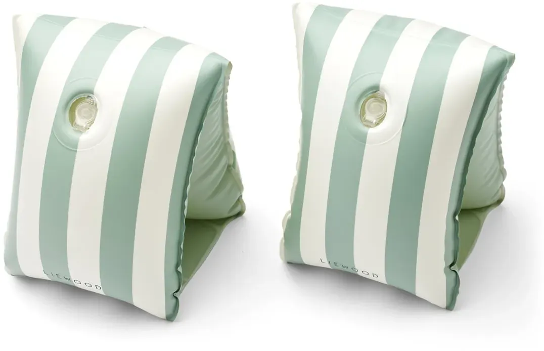 LIEWOOD - Shirley Schwimmflügel, 0 - 15 kg, stripe peppermint / creme de la creme (2er-Set)