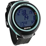 Mares Puck 4 Tauchcomputer - Luft und Nitrox, Farbe:aqua