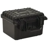 vidaXL Flugkoffer Tragbar Schwarz 27x25x18 cm PP