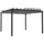 vidaXL Pergola mit Lamellendach 3 x 3 m Anthrazit