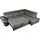 exxpo - sofa fashion Eckcouch Kunstleder 2-Sitzer Grau