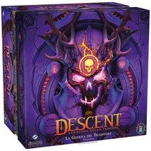 Asmodee - Descent, Legenden der Finsternis: Der Krieg des Verräters - Erweiterung des Brettspiels, 1-4 Spieler, 14+ Jahre - Italienische Sprache