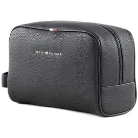 Tommy Hilfiger Essential Pu Wash Kulturbeutel Black One Size